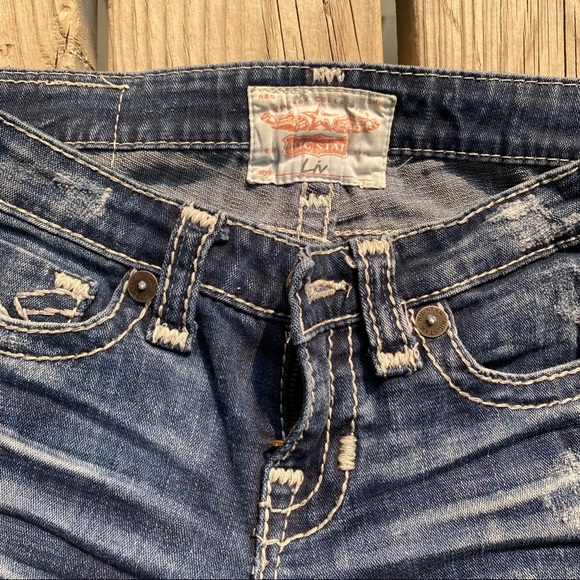 Vintage Big Star Cuffed Jeans - Picture 6 of 8